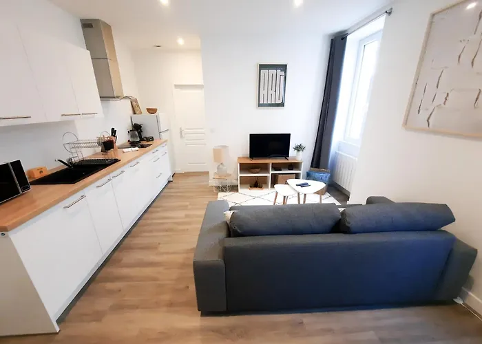 Le Foch - 4 Personnes, 1 Ch, Proche Gare Lägenhet